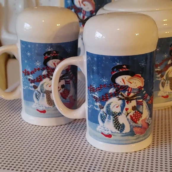 Winter tea set - Picture 6 of 7